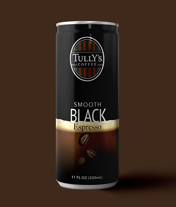 Tully’s Cold Brew – SMOOTH BLACK Espresso (250ml.)